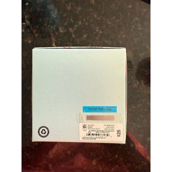 NEW Monet Jewelry Gold Tone Womens Pink Glass Heart 2-pc. Jewelry Set - Picture 3 of 4